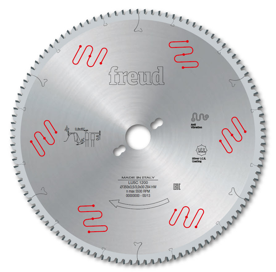 Freud LU5C Kreissägeblatt für Aluminium und NE-Metalle