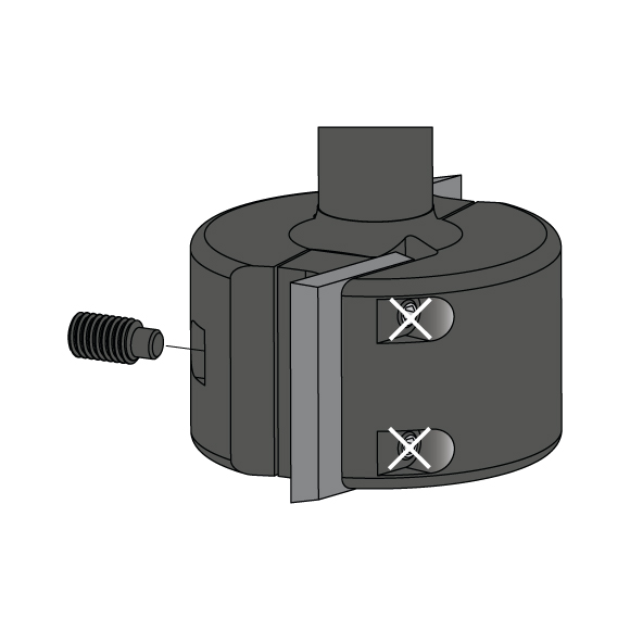 Universeller CNC-Fräser für Profilmesser- D65x40 L93 S=20 Z2