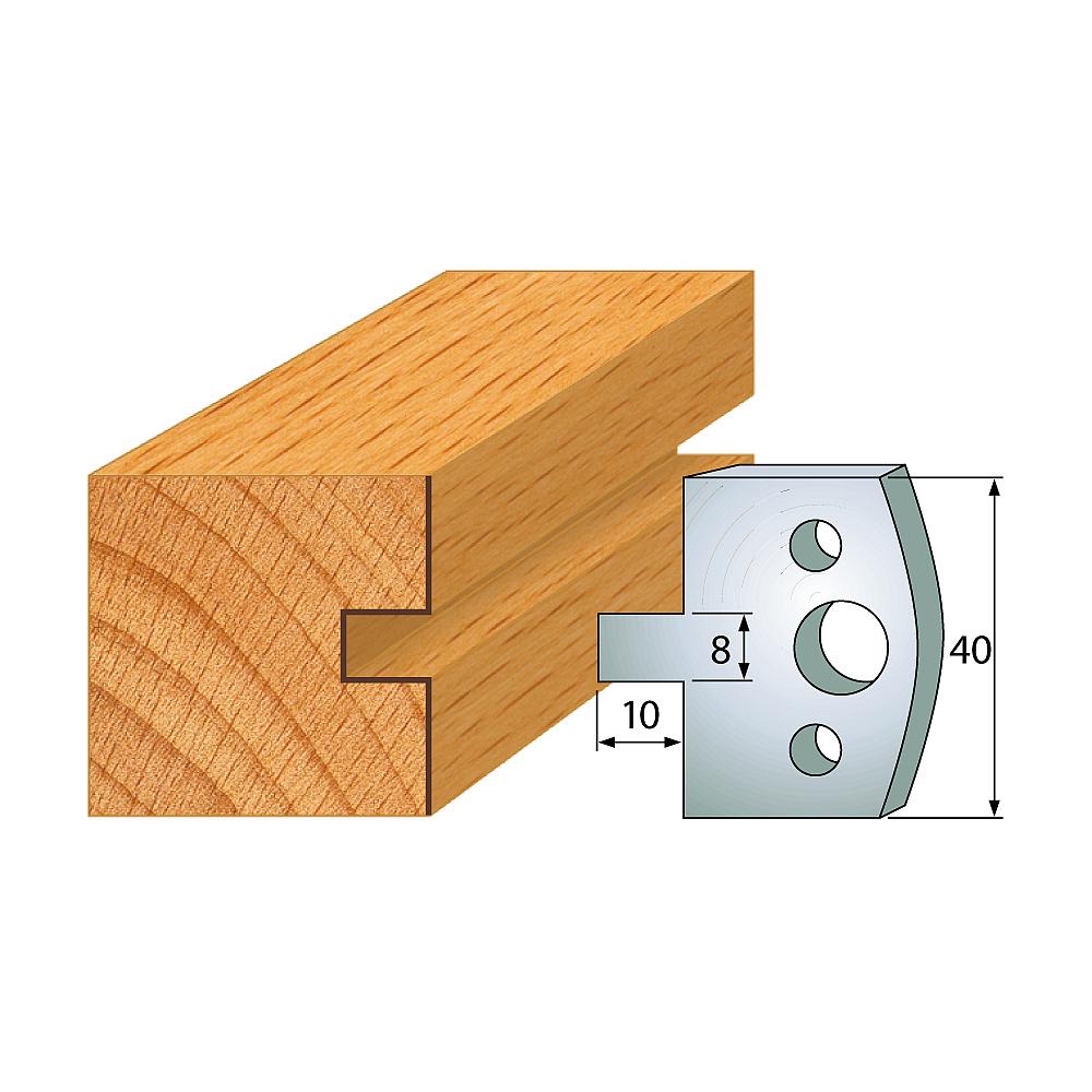 Profil 094 - Profilmesser-Paar 40×4 mm SP