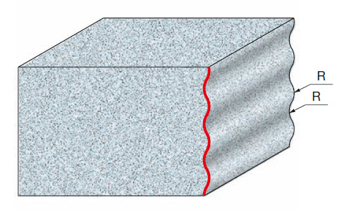 Freud Wellenprofilfräser Schaft 12 mm 51,3 x 4 (Schnitthöhe x Radius)