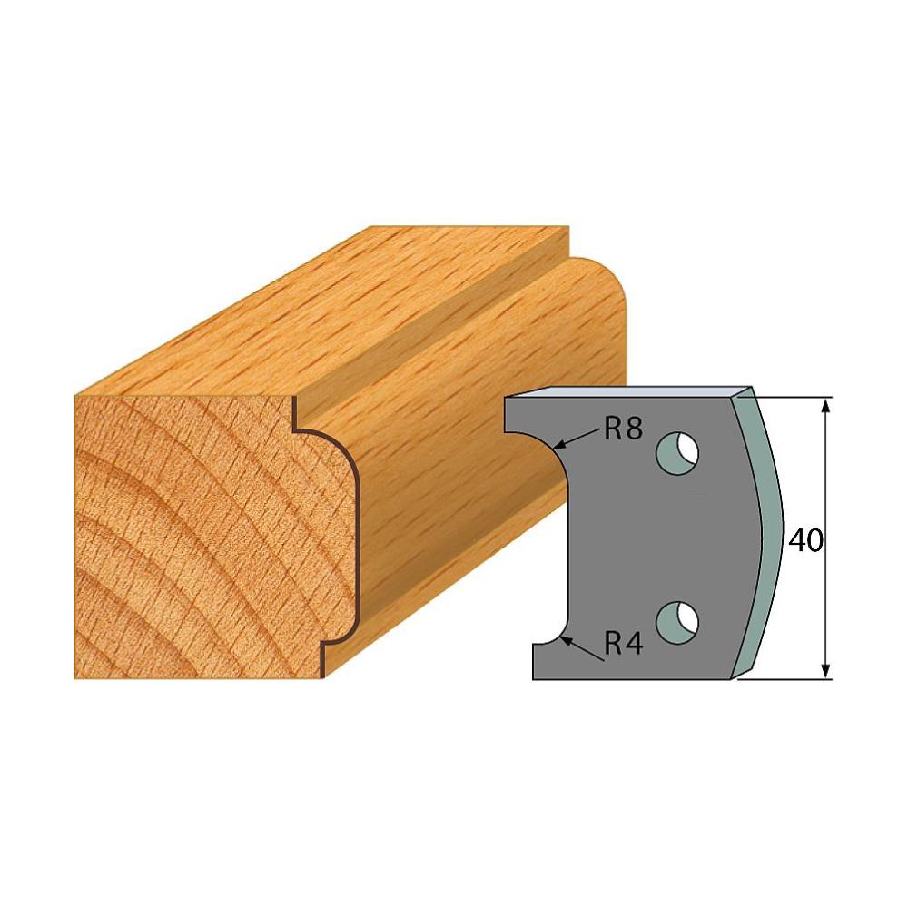 Profil 070 - Abweiser-Paar 40×4 mm SP