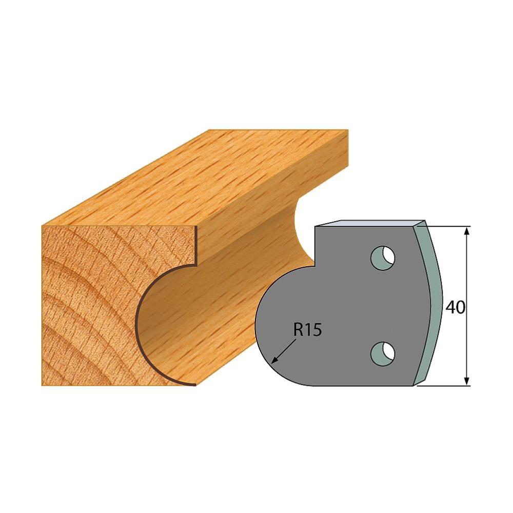 Profil 065 - Abweiser-Paar 40×4 mm SP