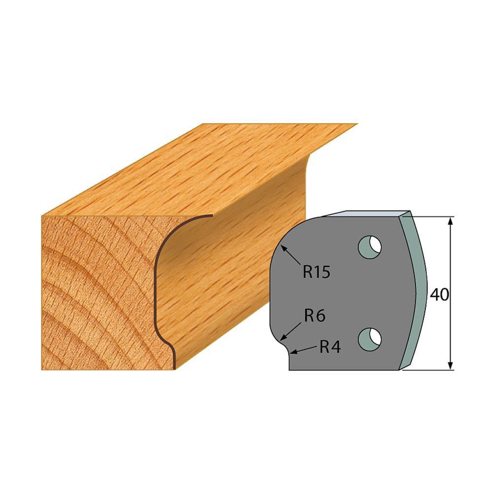 Profil 047 - Abweiser-Paar 40×4 mm SP