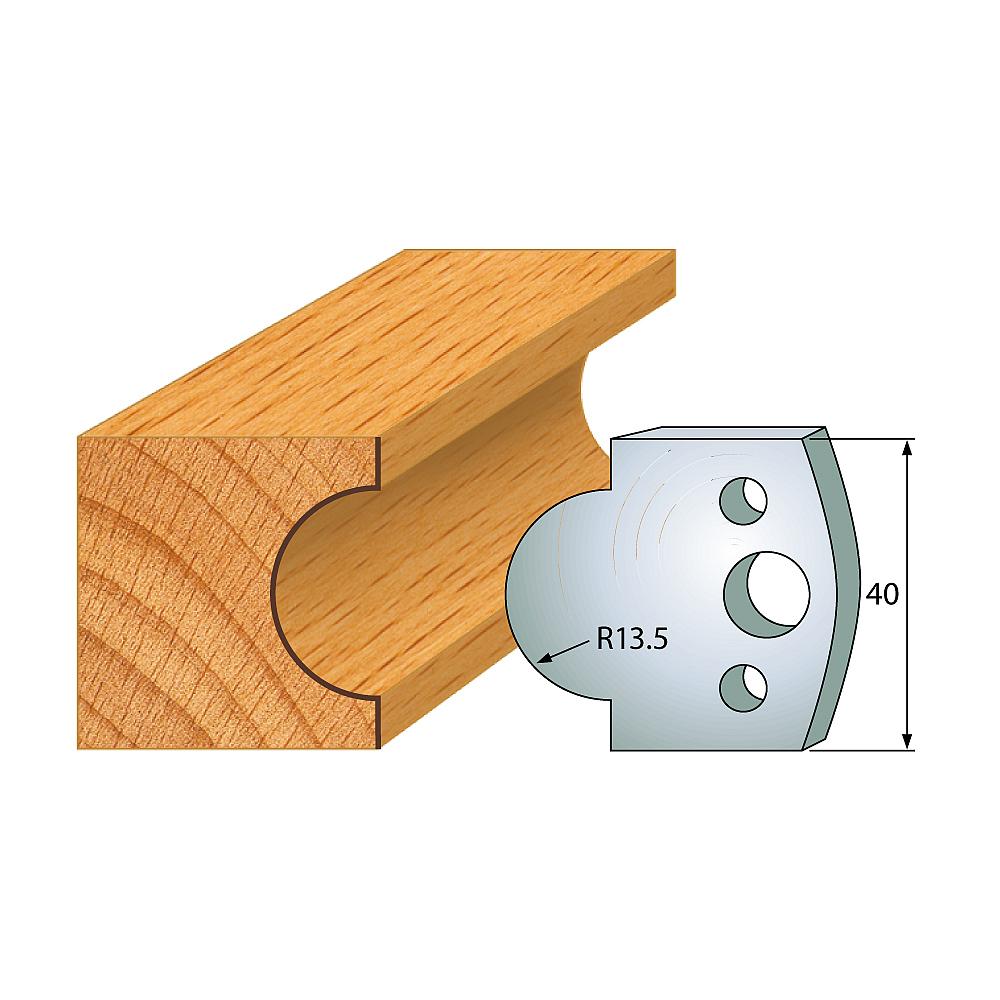 Profil 118 - Profilmesser-Paar 40×4 mm SP