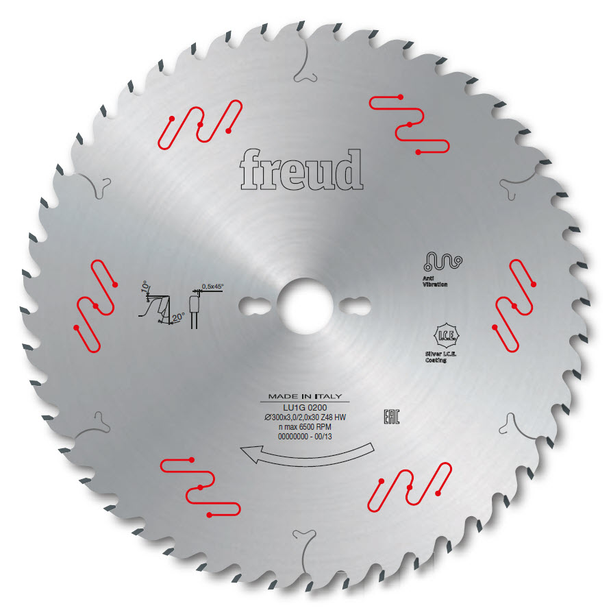 Freud LU1G Kreissägeblatt zum Längsschneiden von Massivholz