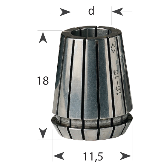 IGM Spannzange ER11 DIN6499