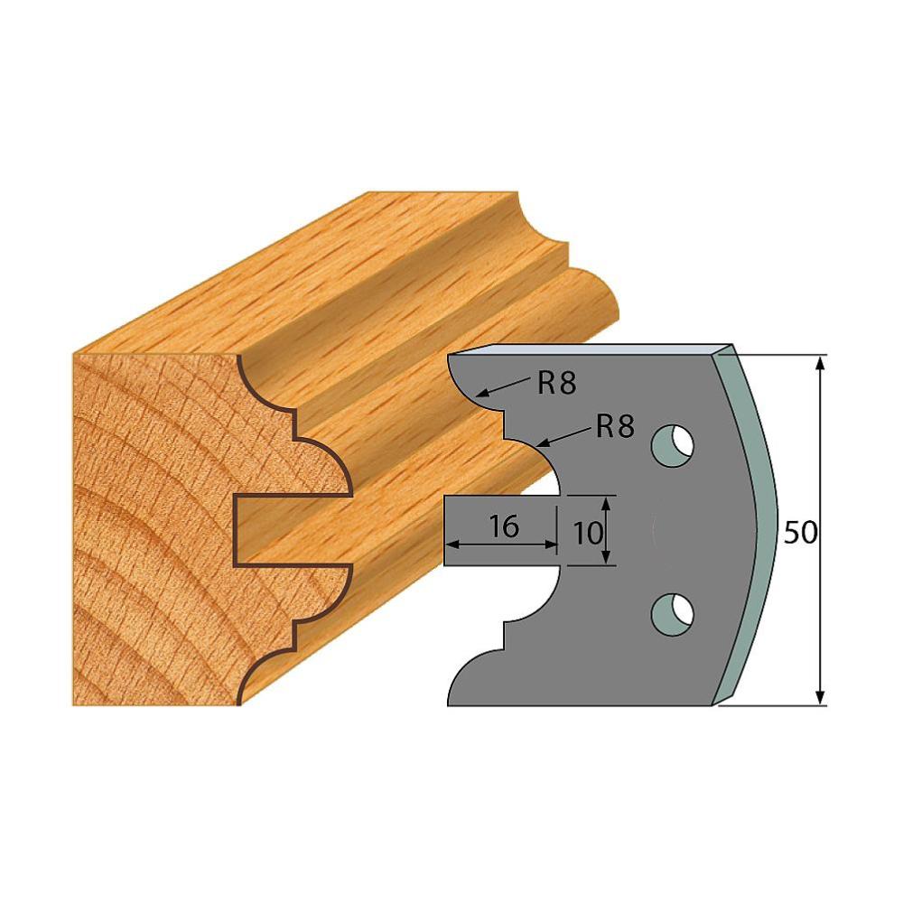 Profil 522 - Abweiser-Paar 50×4 mm SP