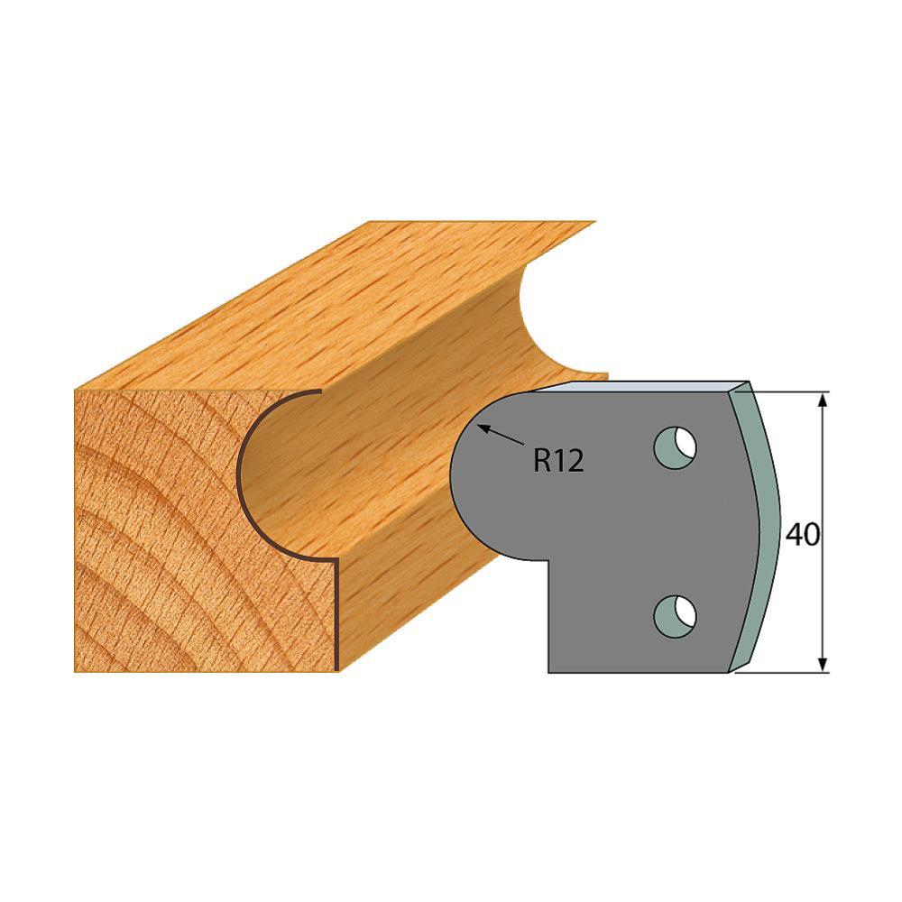 Profil 058 - Abweiser-Paar 40×4 mm SP