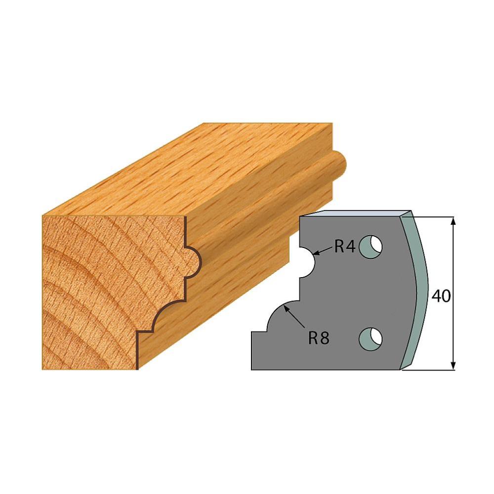 Profil 024 - Abweiser-Paar 40×4 mm SP