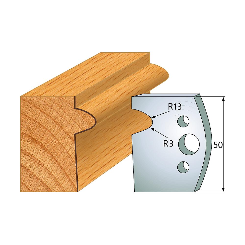 Profil 516 - Profilmesser-Paar 50×4 mm SP