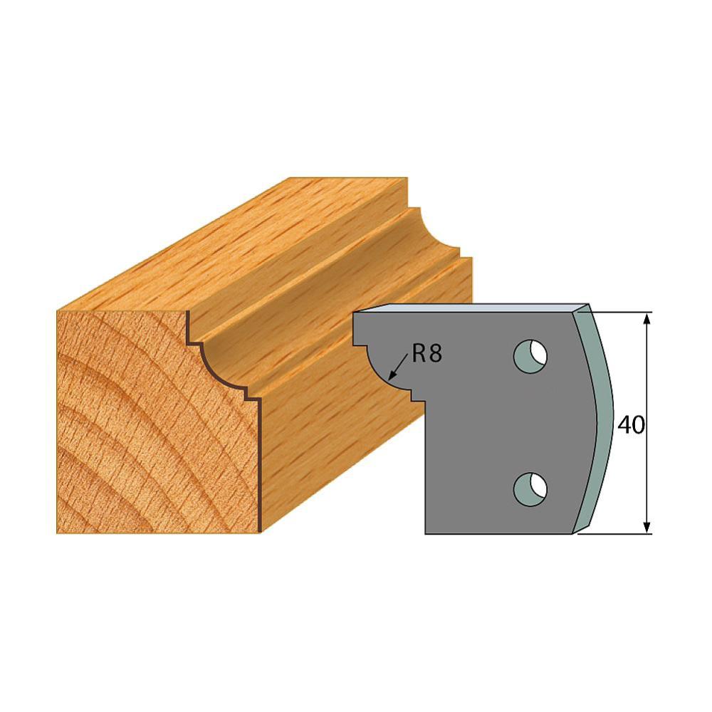 Profil 067 - Abweiser-Paar 40×4 mm SP