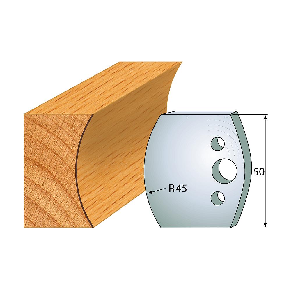 Profil 554 - Profilmesser-Paar 50×4 mm SP