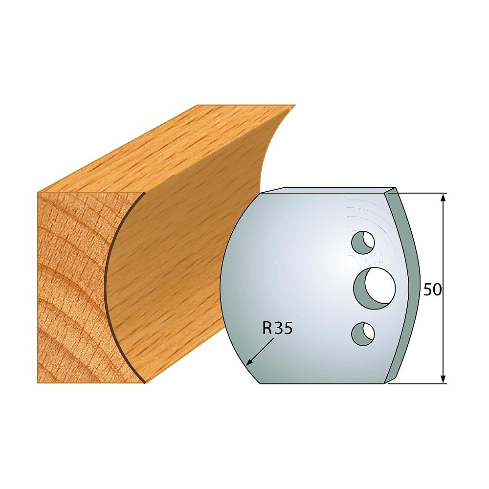 Profil 545 - Profilmesser-Paar 50×4 mm SP