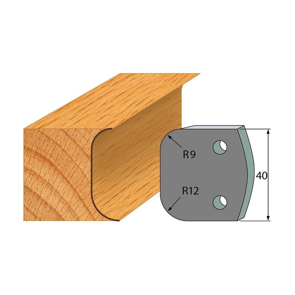 Profil 050 - Abweiser-Paar 40×4 mm SP