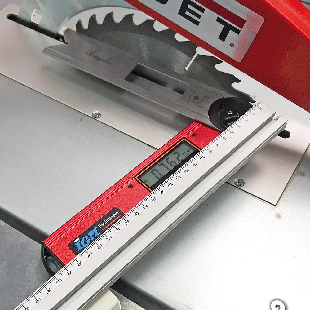 Digitaler Winkelmesser 0°- 225°, Auflösung von 0,05°