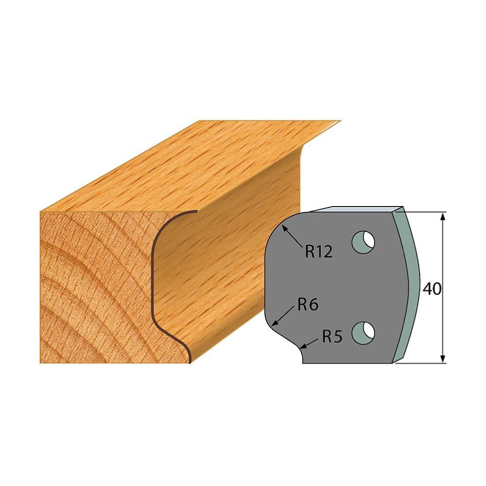 Profil 048 - Abweiser-Paar 40×4 mm SP