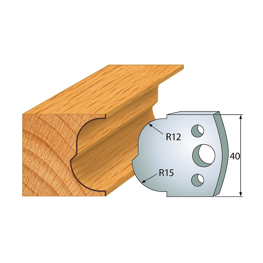 Profil 115 - Profilmesser-Paar 40×4 mm SP