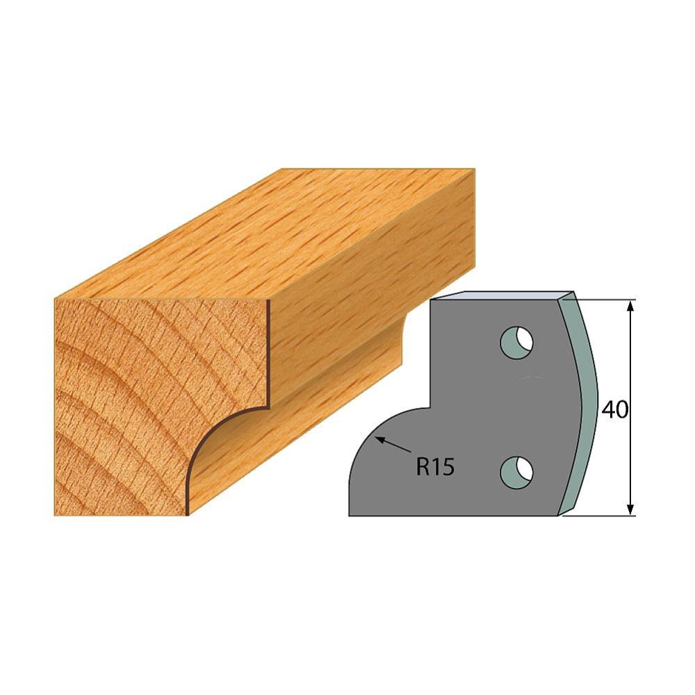 Profil 057 - Abweiser-Paar 40×4 mm SP