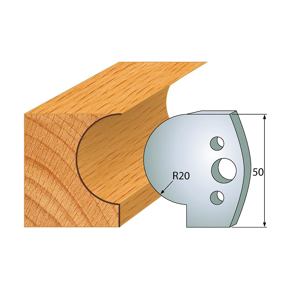 Profil 562 - Profilmesser-Paar 50×4 mm SP