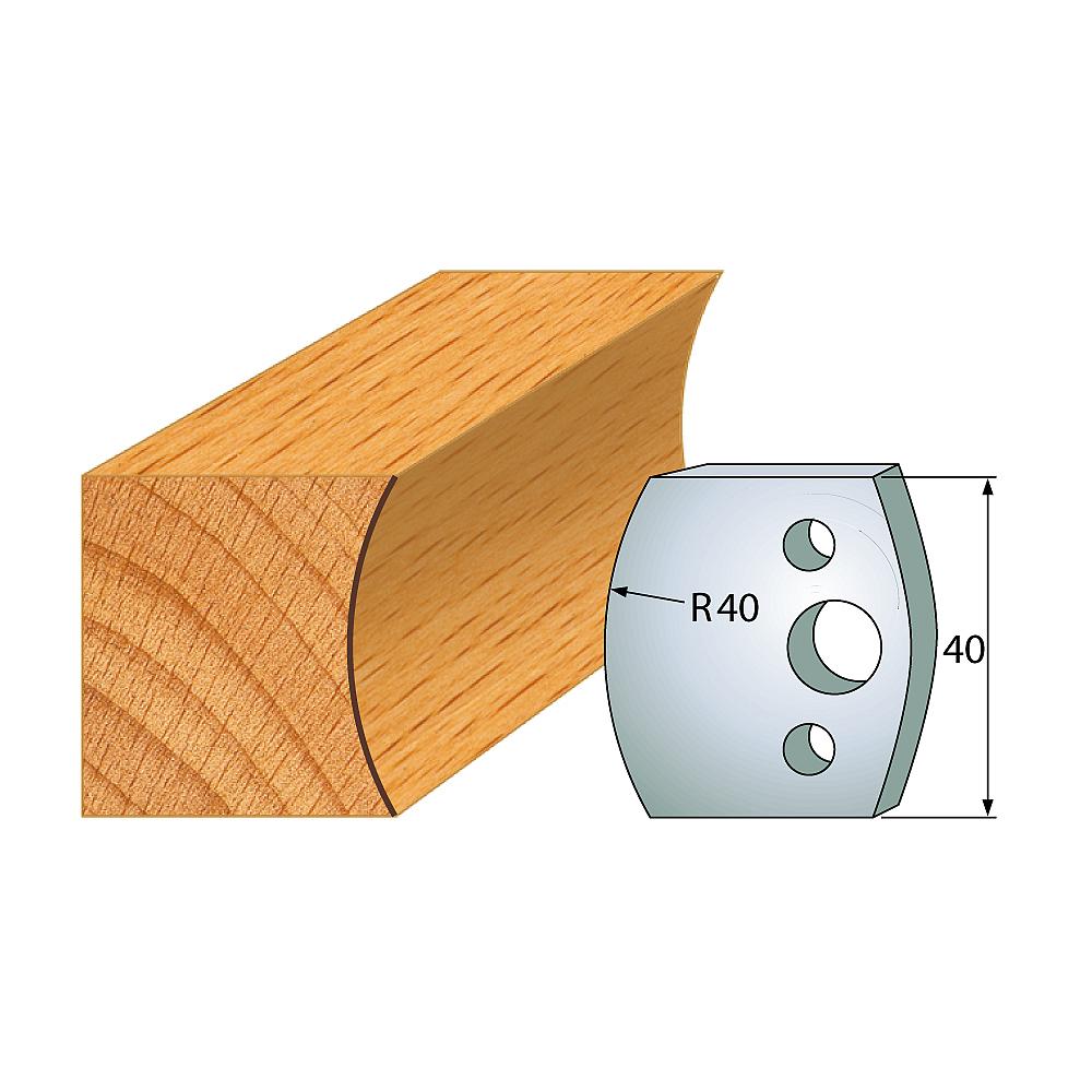 Profil 087 - Profilmesser-Paar 40×4 mm SP