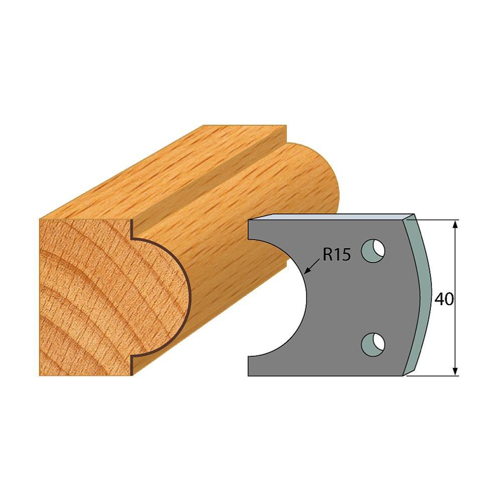 Profil 066 - Abweiser-Paar 40×4 mm SP