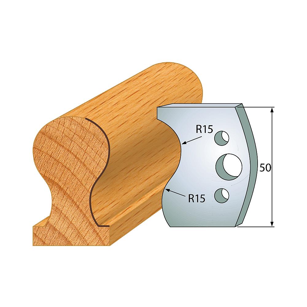 Profil 514 - Profilmesser-Paar 50×4 mm SP