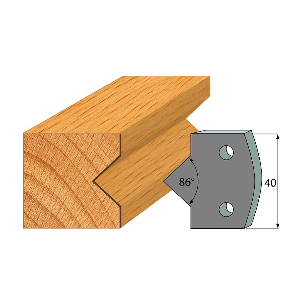 Profil 035 - Abweiser-Paar 40×4 mm SP