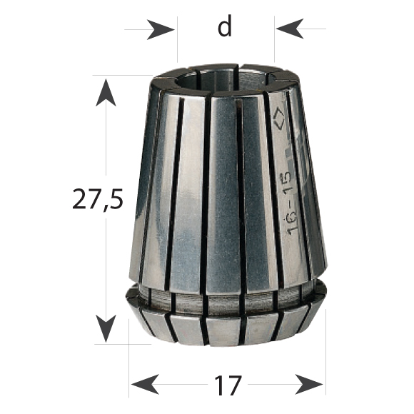 IGM Spannzange ER16 DIN6499