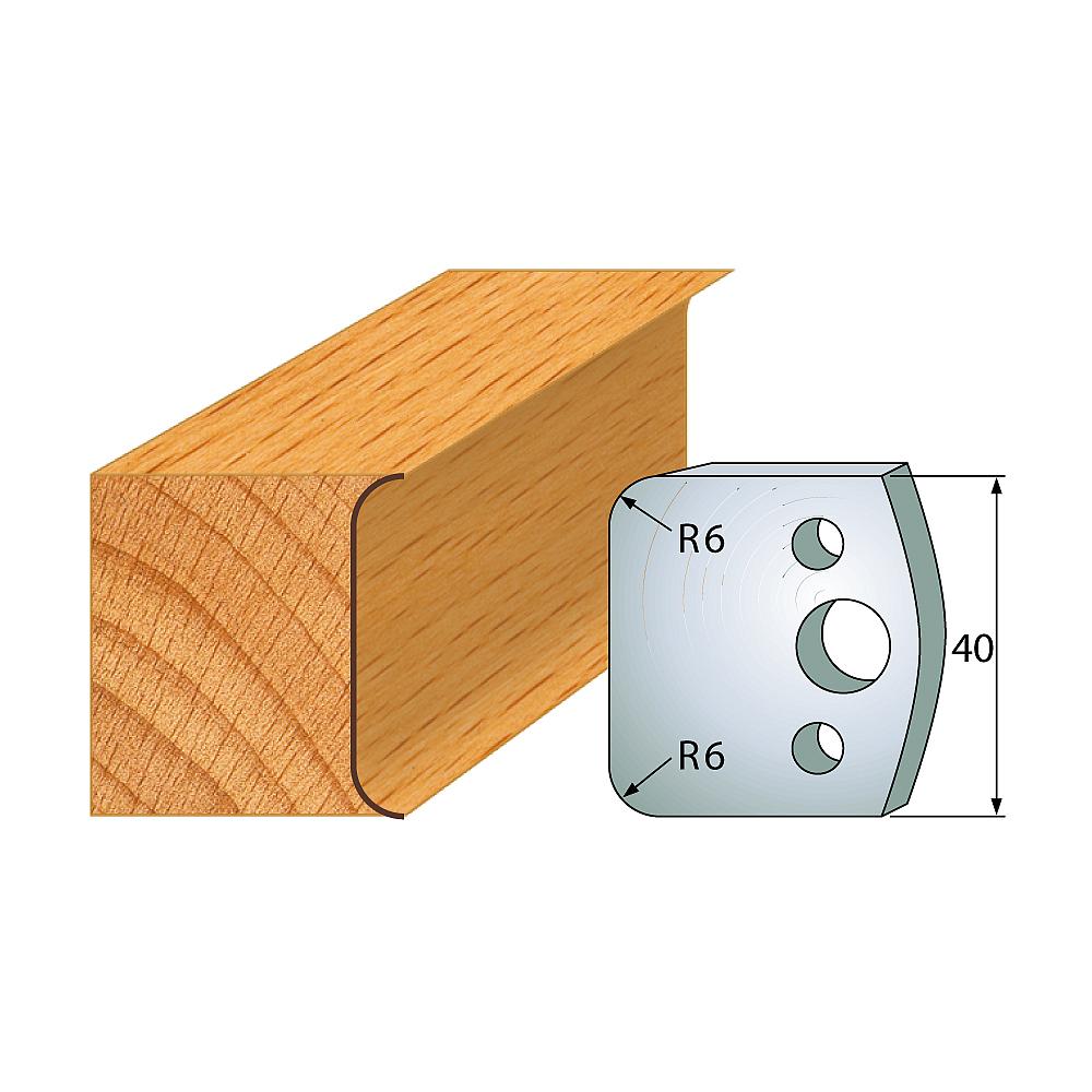 Profil 069 - Profilmesser-Paar 40×4 mm SP