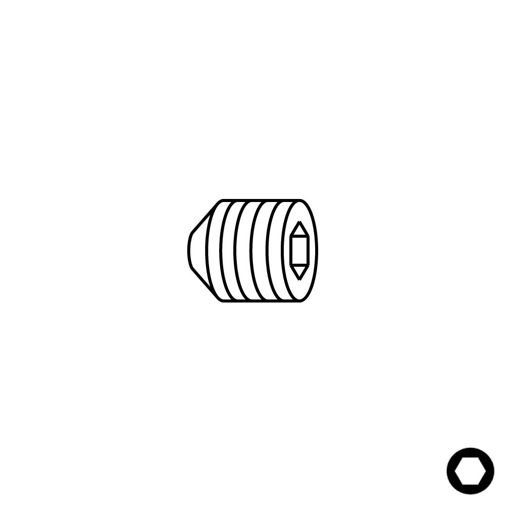 Schraube STEI Conical - M3x3 IGM