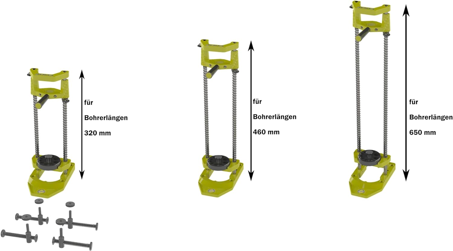 FAMAG Bohrständer starr, ohne Spannvorrichtung, für Schlangenbohrer 320 mm