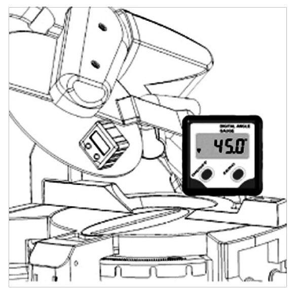 Digitaler Winkelmesser +/- 180°, Auflösung 0,1°