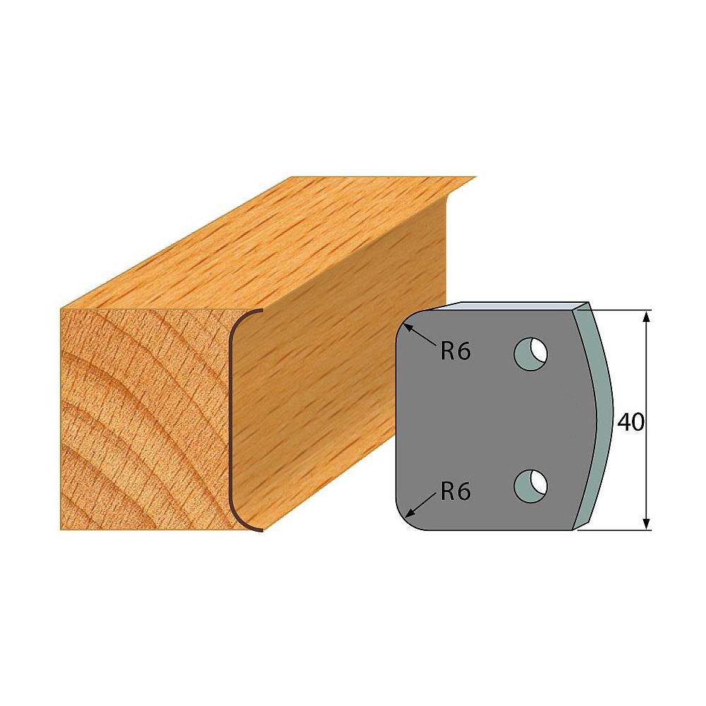 Profil 069 - Abweiser-Paar 40×4 mm SP