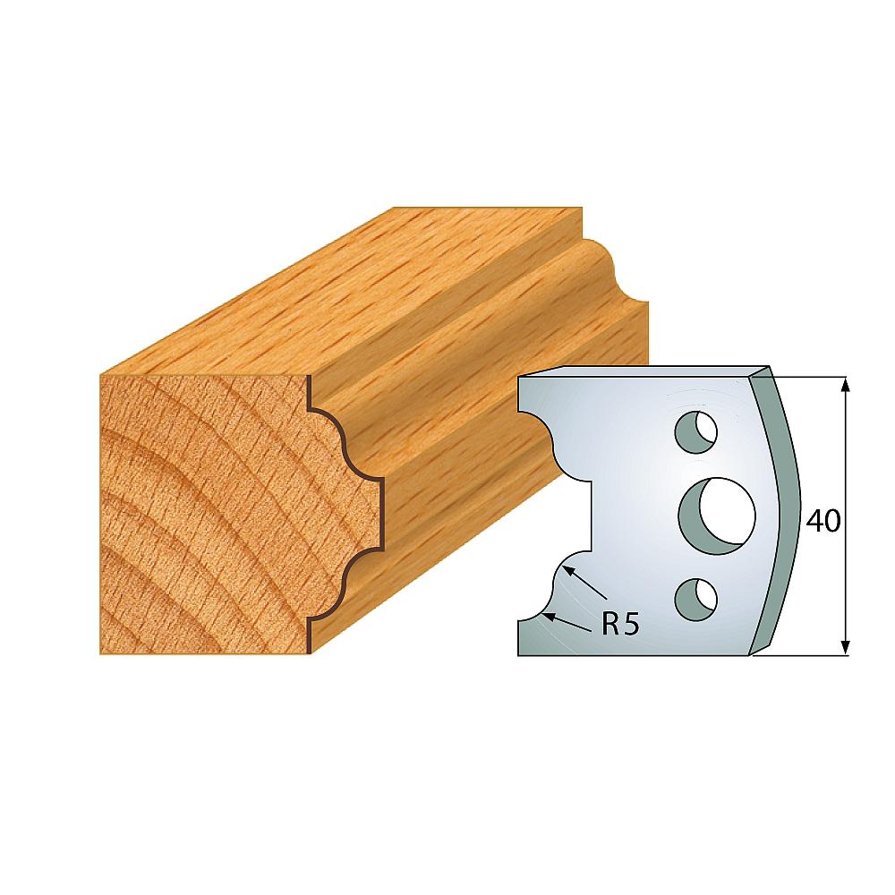 Profil 025 - Profilmesser-Paar 40×4 mm SP