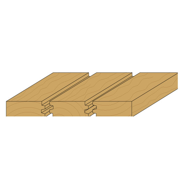 CMT C955 Verleimfräser - D44,4x32 S=12 HW