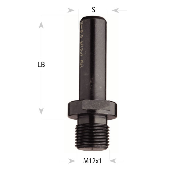 CMT C509 Adapter mit Zylinderschaft für Wechselbohrer - S13x50 LB100 L