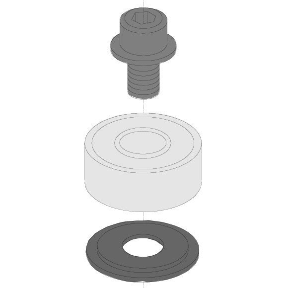 CMT Kugellager - D15 d6 B5 CMT