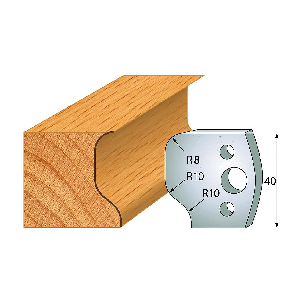 Profil 049 - Profilmesser-Paar 40×4 mm SP