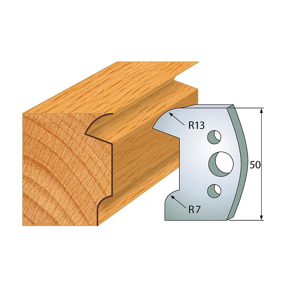 Profil 518 - Profilmesser-Paar 50×4 mm SP