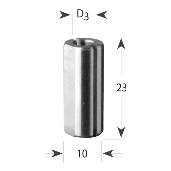 Bohreradapter 365 für Spiralbohrer S10 - D2 S=10x23